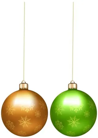 圣诞球小玩意免抠