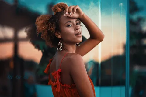 黑人性感艺术写真摄影图片