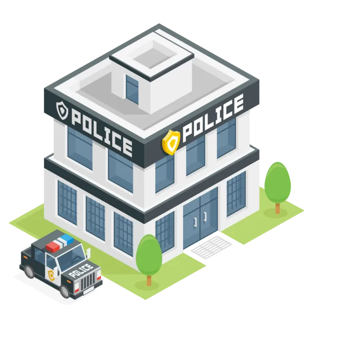 警察局卡通