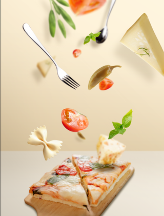 韩国早餐糕点素材