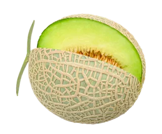 哈密瓜 (16)水果超市商品白底图免抠实物摄影png格式图片透明底