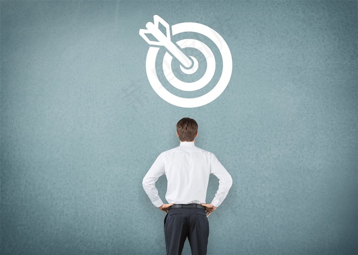 商务人士与目标高清图片