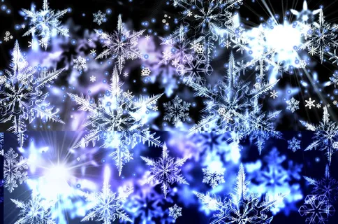 雪花背景素材图片下载