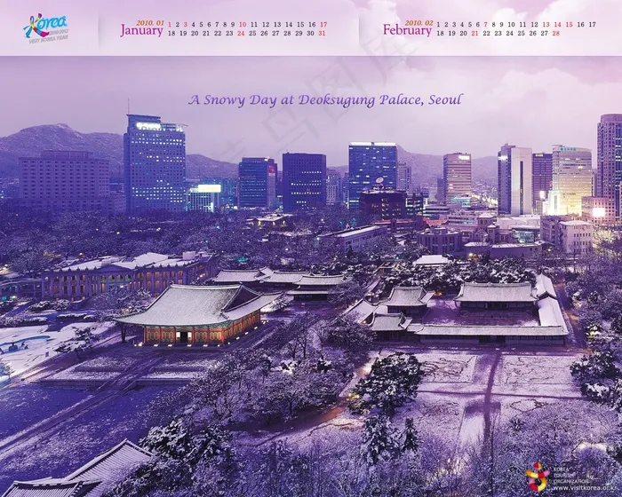 城市壁纸雪城