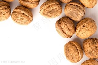 唯美素食核桃图片