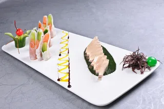 LCH0383动感三文鱼配鹅肝