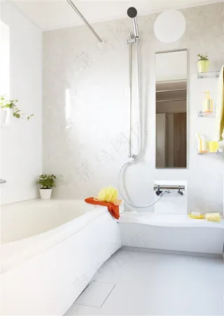 明亮的浴室场景免费下载