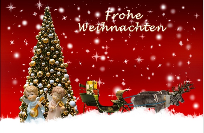 圣诞节雪花风景装饰背景墙