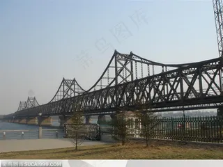 丹东中朝边境鸭绿江大桥