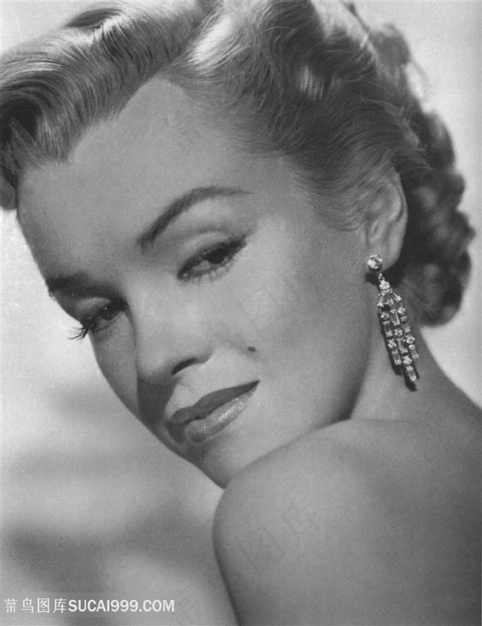 唯美黑白玛丽莲梦露照片