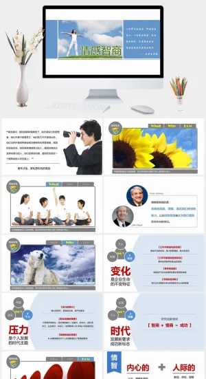 情感智商管理培训PPT预览图