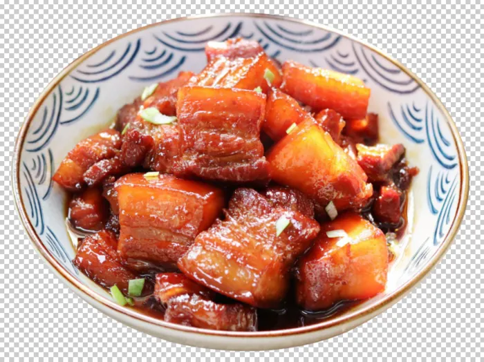 红烧肉免扣素材psd模版下载