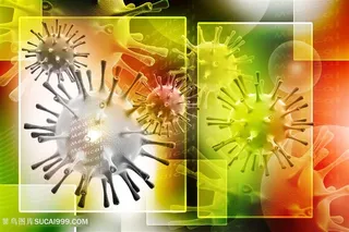 病毒微生物设计高清图片