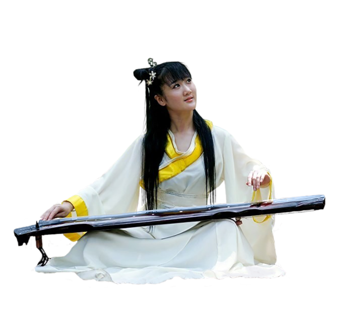 25 (4)免抠元素 免抠摄影 美女 人物 服装 古风 演奏