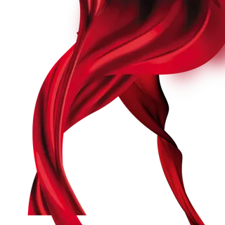 红色飘带免扣素材