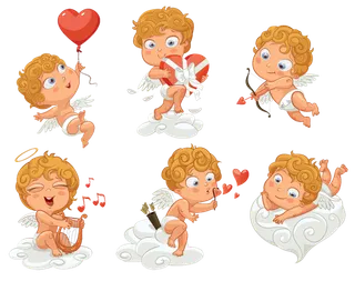 童真丘比特情人节