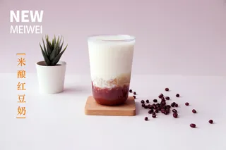 米酿红豆奶