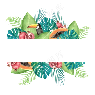手绘插画-花边4 手绘插画-花边4