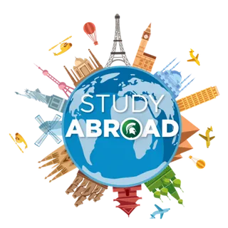 地球建筑剪影标题