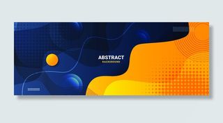 现代抽象深蓝色背景