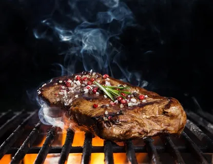 美味的烤肉烤肠大图片素材 美味的烤肉烤肠大图片素材