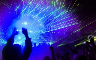 绚丽演唱会现场图