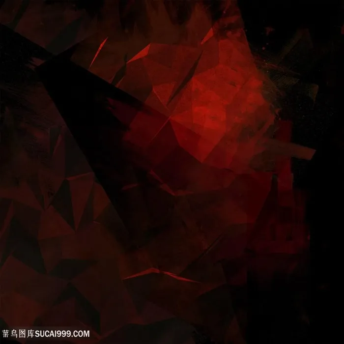 唯美红色几何背景高清图片