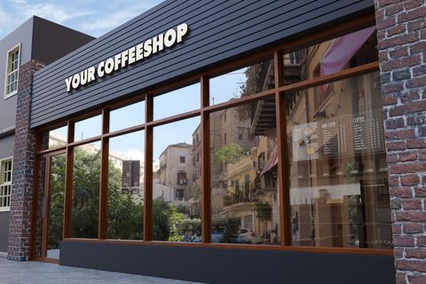 设计电商迹象标志外装样机