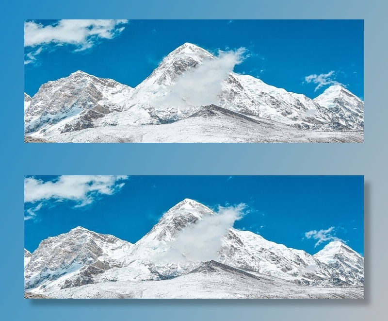 冬天自然背景风景