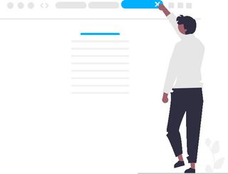 2.5d电脑界面插画小图标素材