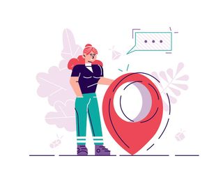 扁平化人物场景办公互联网等距ai矢量设计网页海报UI素材插画