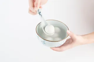 白色汤圆图片-第8张