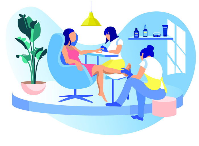 扁平化人物场景办公互联网等距ai矢量设计网页海报UI素材插画