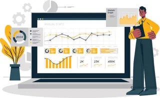 扁平化人物场景办公互联网等距ai矢量设计网页海报UI素材插画