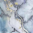 水粉花色水墨水彩晕染背景图片
