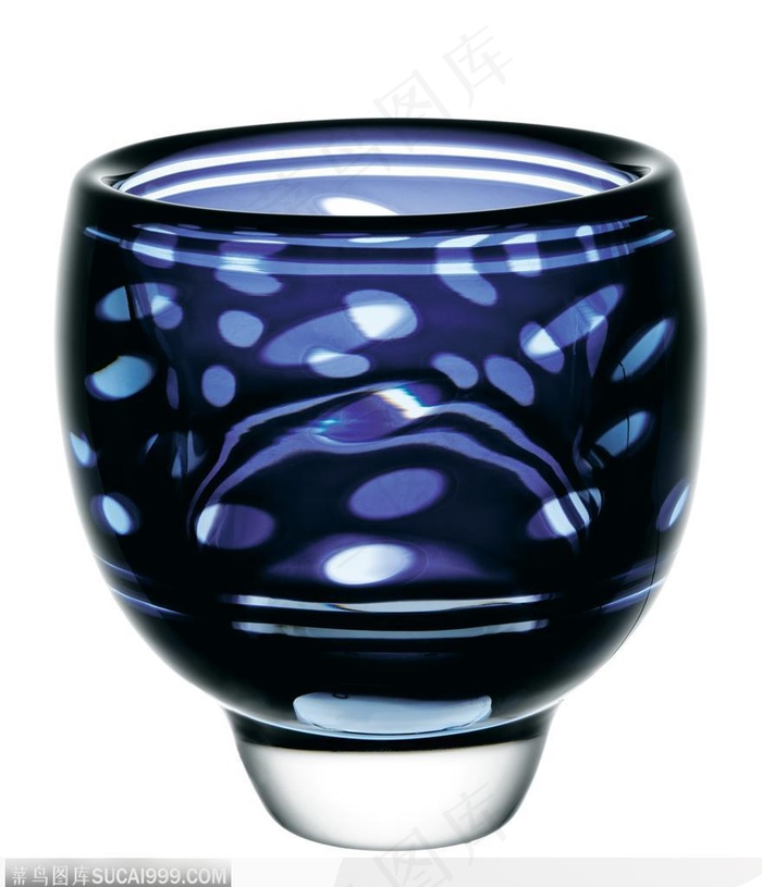 玻璃艺术-精美的圆形杯子