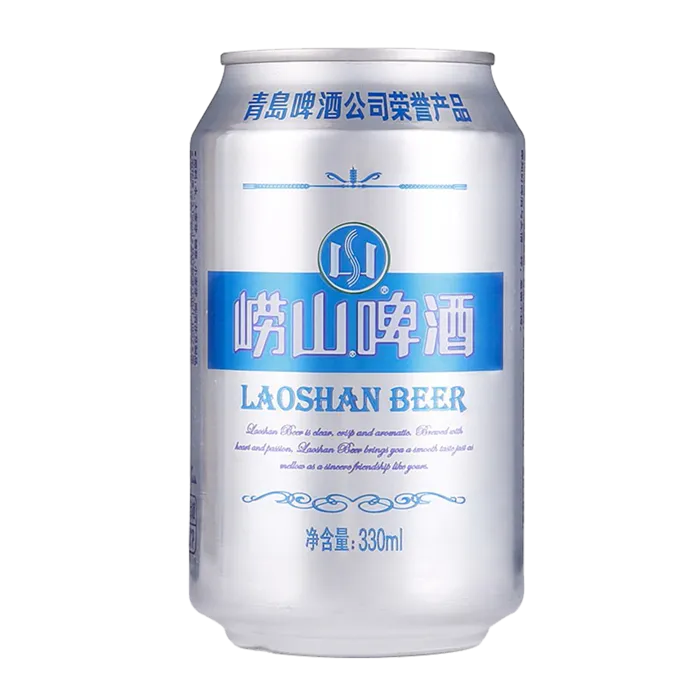 崂山 (9)啤酒超市商品白底图免抠实物摄影png格式图片透明底
