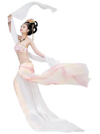 03 (10)免抠元素 免抠摄影 美女 人物 服装 古风 演奏 飞天