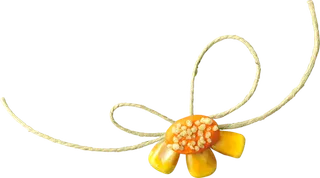 中国古风元素线条花朵