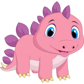 卡通恐龙生日宝宝宴派对素材恐龙派对免扣素材