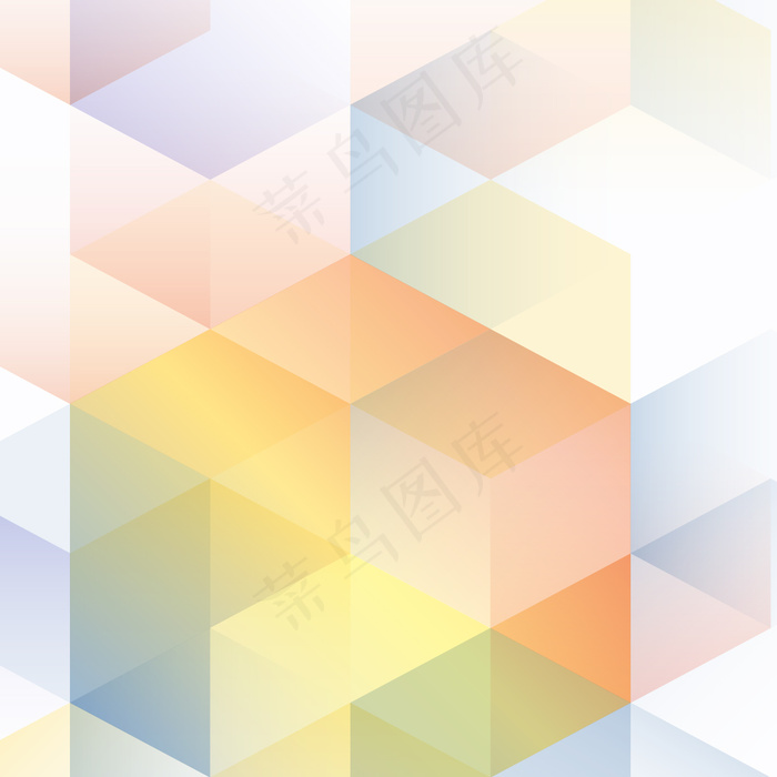 几何艺术设计 低多边形 低多边形背景