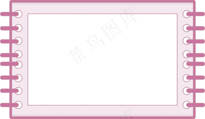 卡通边框 卡通彩色框  手绘对话框 可爱边框 免抠