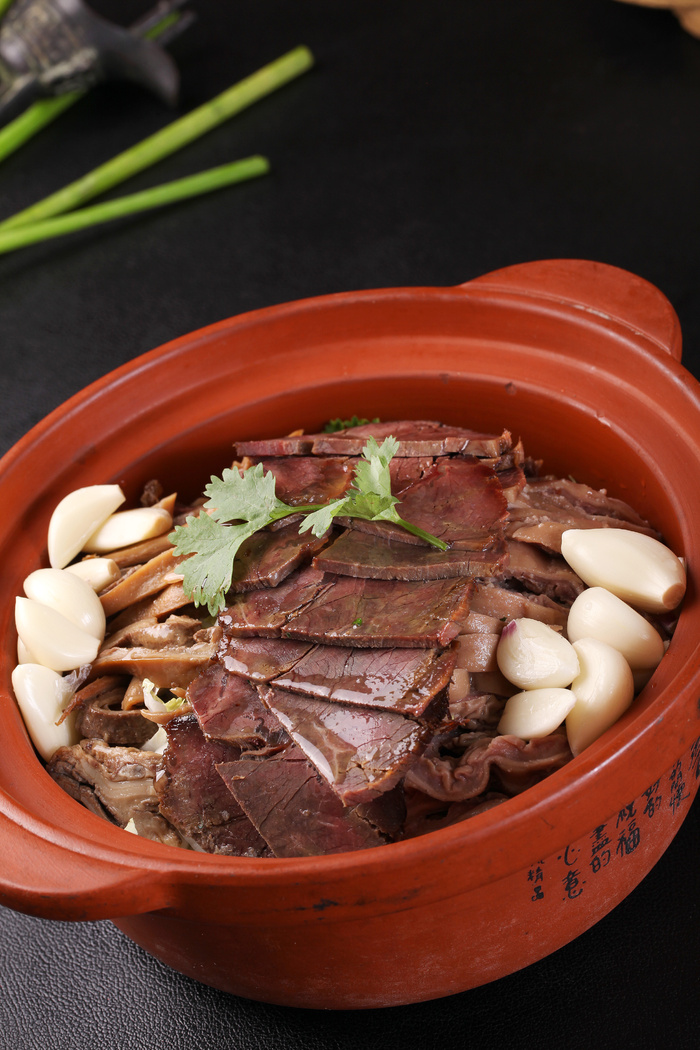 五香驴肉盘肠 (2)