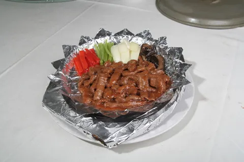 22珊椒鹅肝焗鹿柳 金港湾