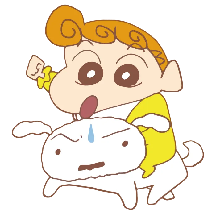 蜡笔小新可爱人物免扣素材