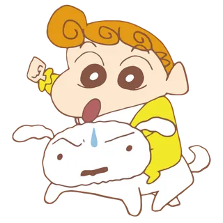 蜡笔小新可爱人物免扣素材