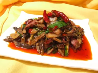 0711c-1677烟笋炒腊肉