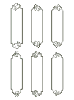 精美边框免扣素材