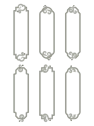 精美边框免扣素材