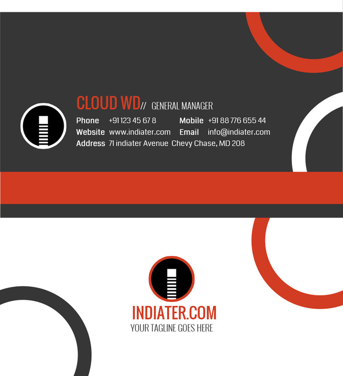 设计 创造 名片